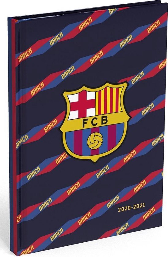 bol.com | Schoolagenda FC Barcelona 2020 - 2021 (formaat ±A5)