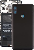 Batterij achterkant met zijtoetsen voor Geschikt voor Xiaomi Redmi Note 6 Pro (zwart)