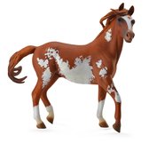 Collecta Paarden 1:12 DELUXE: MUSTANG HENGST KASTANJEBRUIN 24.5x20.5cm