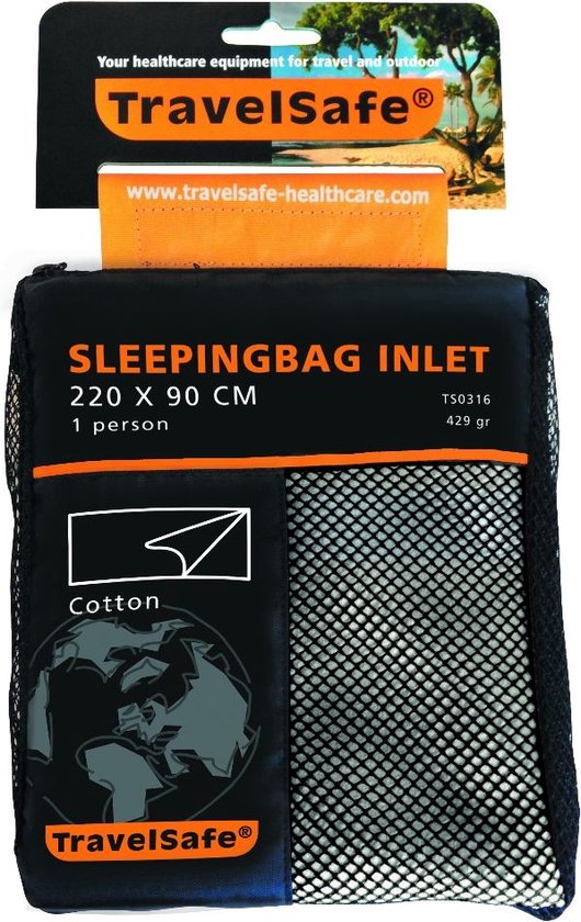 Travelsafe Cotton Inlet - Deken - 1pers. - Beige/ Brown van Travelsafe — afbeelding 5