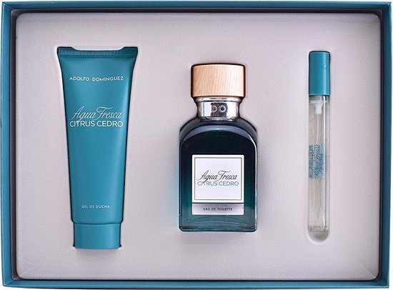 Adolfo Dominguez Agua Fresca Citrus Cedro Eau De Toilette Spray 120ml Set 3  Artikel 2018 | bol.com