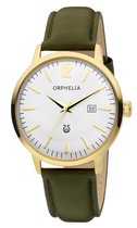 Orphelia Zoom OR61603 Horloge - Leer - Groen - Ø 42 mm
