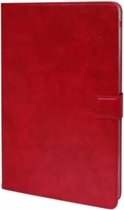 RV Leren Boekmodel Hoes iPad Air 2 2014 - 9.7 inch - A1566 - A1567 - Rood