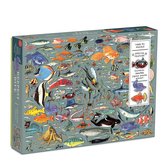1000 Piece Puzzle with Shaped Pieces - Deepest Dive