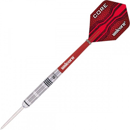 Thumbnail van een extra afbeelding van het spel Unicorn Dartpijlen T90 Core Xl Steeltip 26g 90% Tungsten Rood