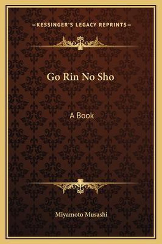 Go Rin No Sho - cover