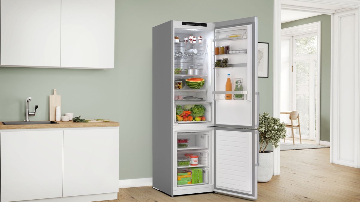 Bosch KGN39AIAU - Serie 6 - Koelkast - Koel-vriescombinatie -RVS - Energielabel A - Zeer stil - Total No Frost - Nooit meer ontdooien - Extra veel ruimte voor versproducten metVitaFresh XXL — afbeelding 7
