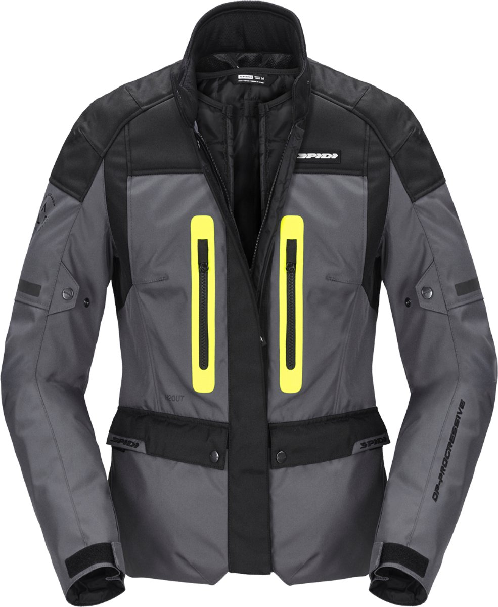Spidi Traveler 3 Jas Dames Fluo Geel - Jas
