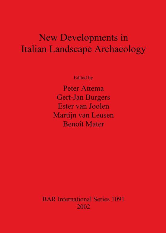New Developments in Italian Landscape Archaeology - cover