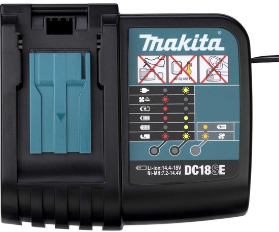 Cargador doble de Baterías 18V DC18RD Makita 196933-6