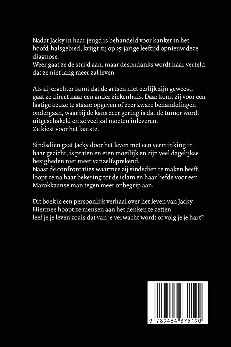 Verbloemen - back cover