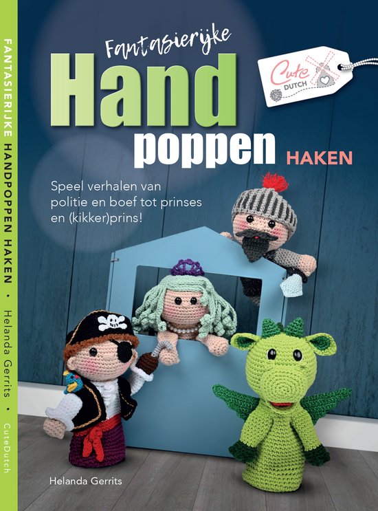 Fantasierijke handpoppen haken - cover