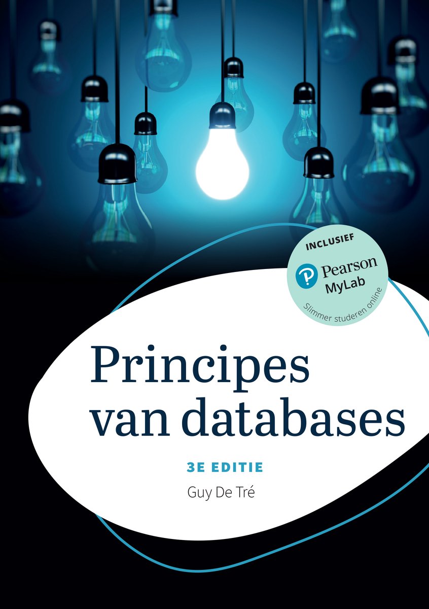 Omslag van Principes van databases, 3e editie met MyLab NL toegangscode