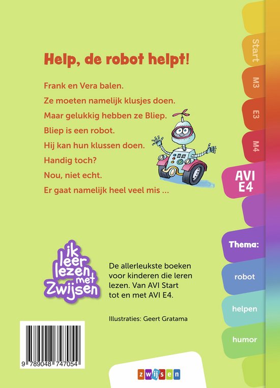 Ik leer lezen met Zwijsen - Help, de robot helpt!