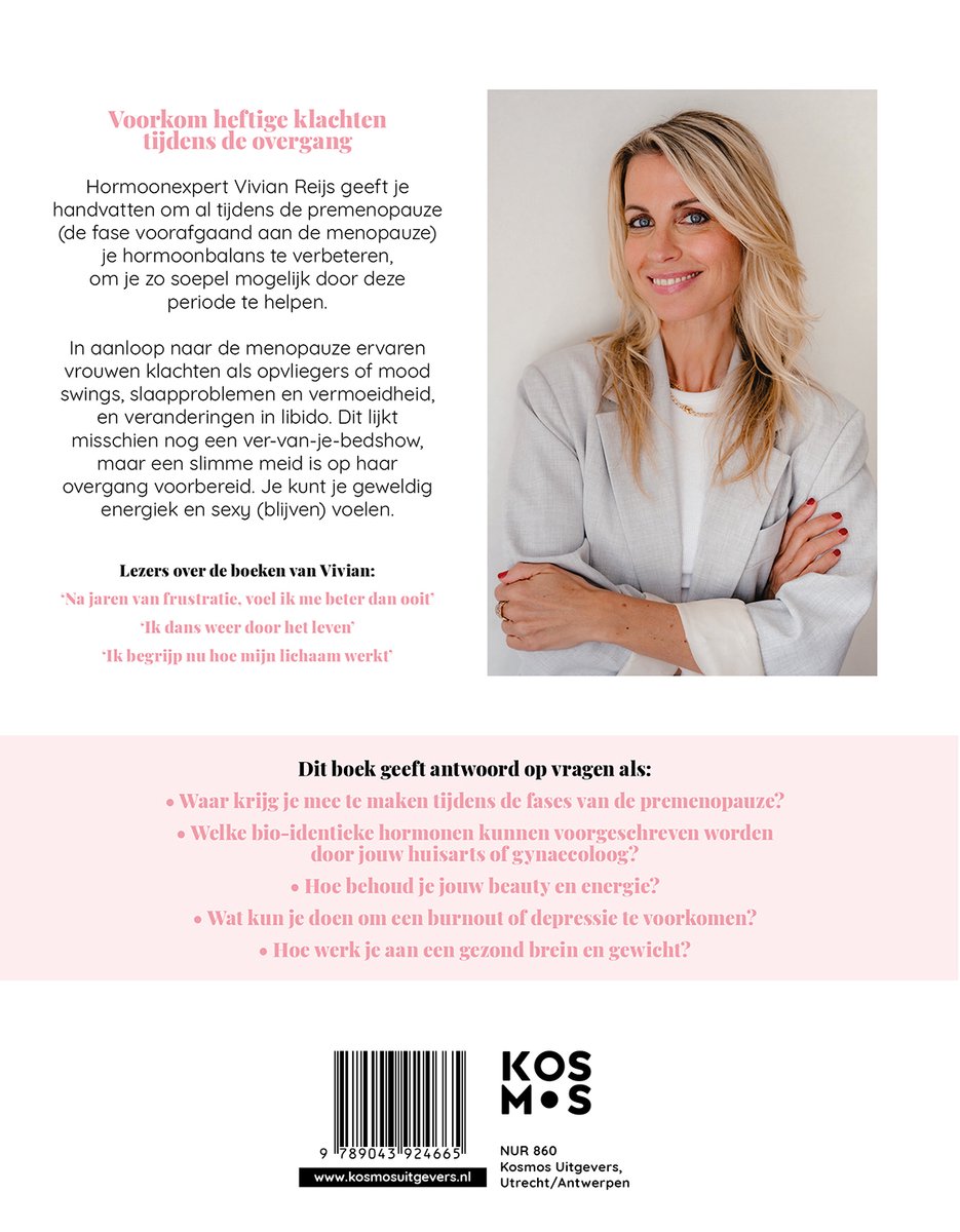 Het hormonenhandboek voor 40+ vrouwen - back cover