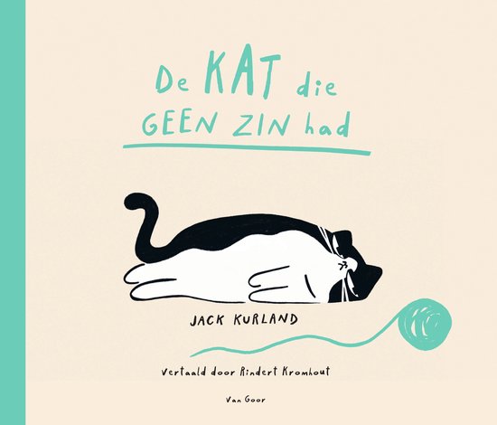 De kat die geen zin had - cover
