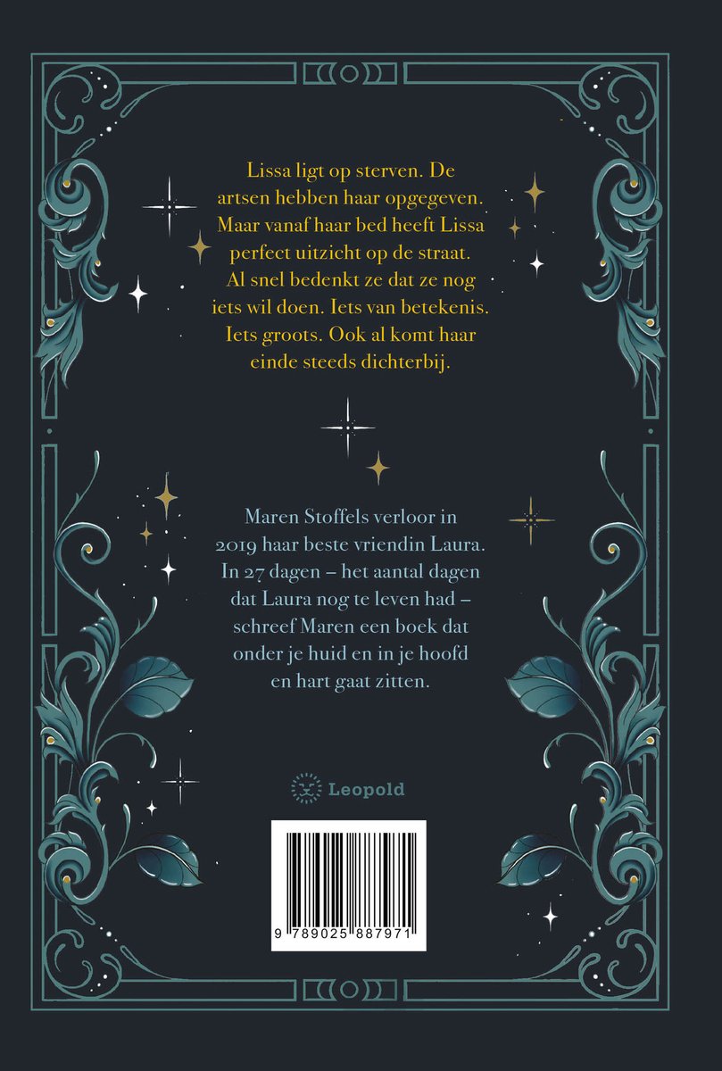 Nog 27 dagen leven - back cover