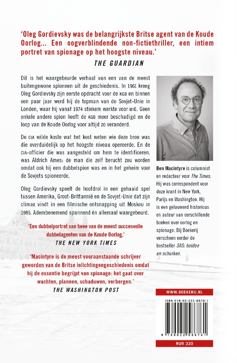 De spion en de verrader - back cover