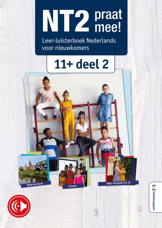 NT2, praat mee! - Leer-luisterboek 11+, deel 2 - cover