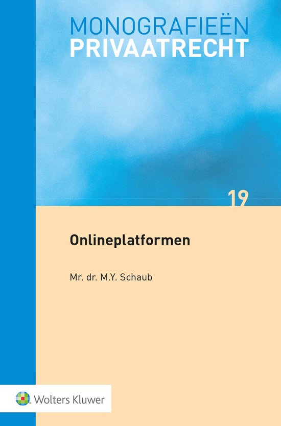 Monografieën - Onlineplatformen - cover