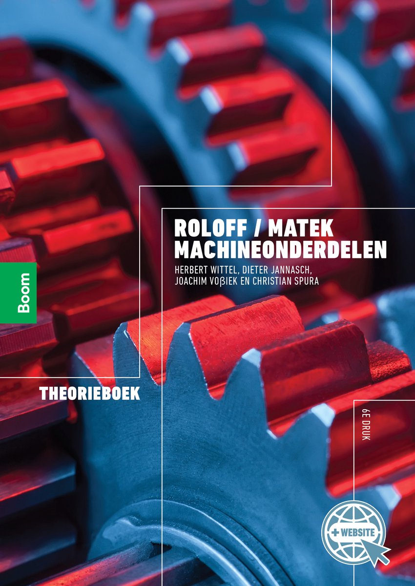 Omslag van Roloff / Matek Machineonderdelen: theorieboek