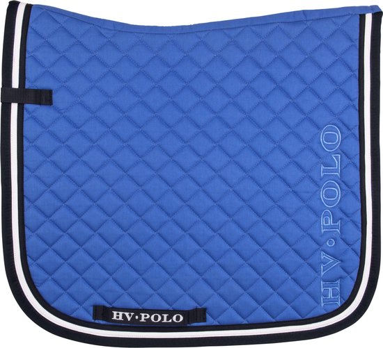 Tapis de Selle Hv Polo Geri - Bleu Moyen - Dressage Complet