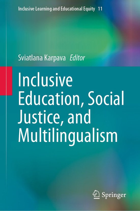 Education (R0) - Inclusive Education, Social Justice, and Mu ... - cover
