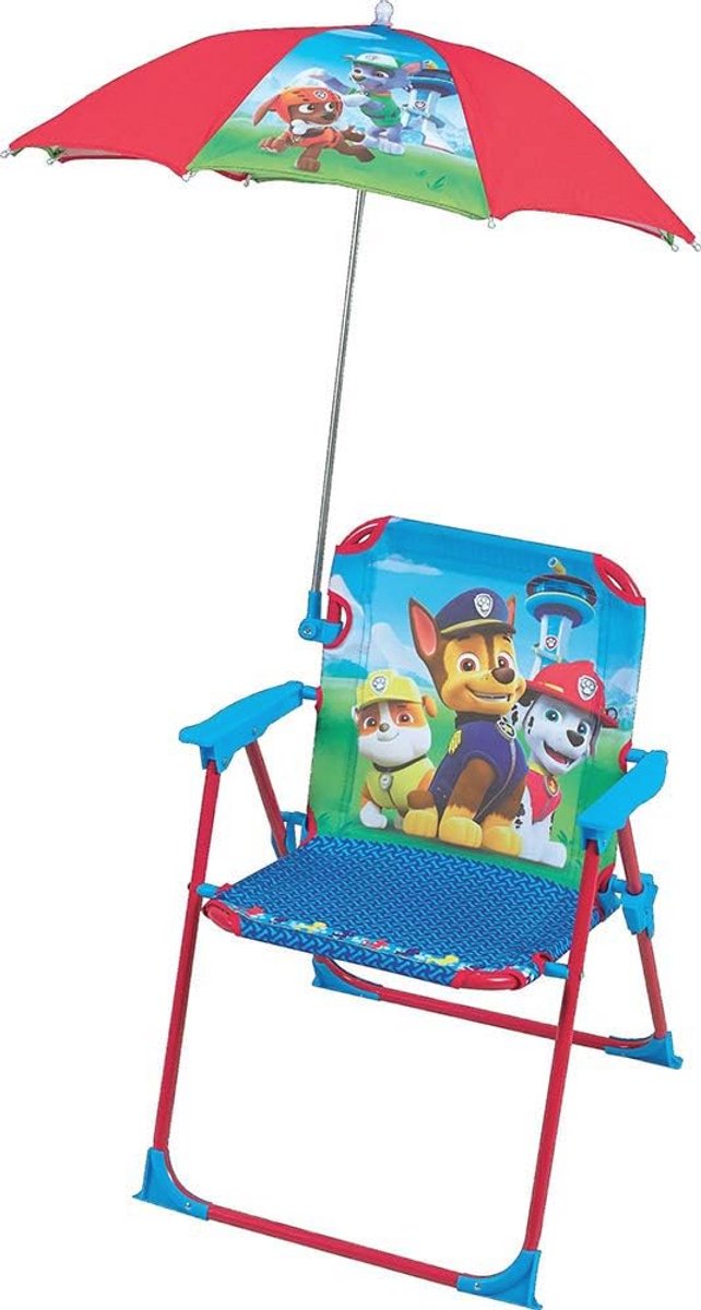 Klapstoel met parasol voor kinderen - Perfect voor tuin en strand