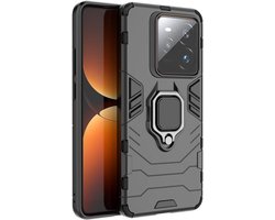 Beschermhoes compatibel met Realme GT 7 Pro (678 inch) - Schokbestendig met 360° Draaibare Metalen Standaard