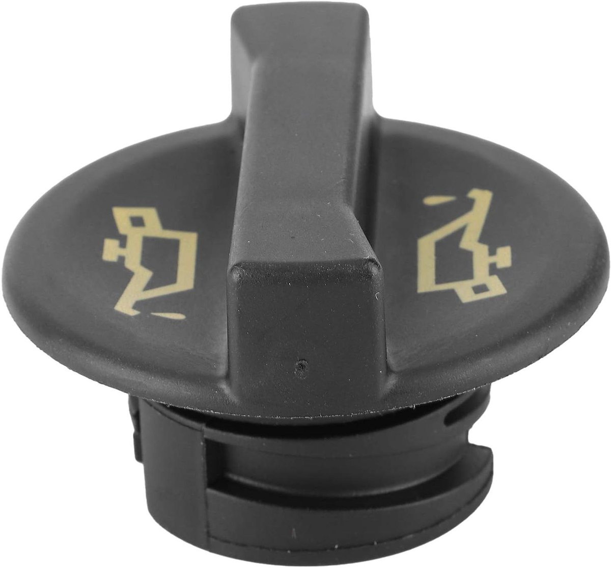 Olievulstop 1135010 YS4G-6766-AA zwart compatibel met Focus/Mondeo/Transit/Eco-Sport