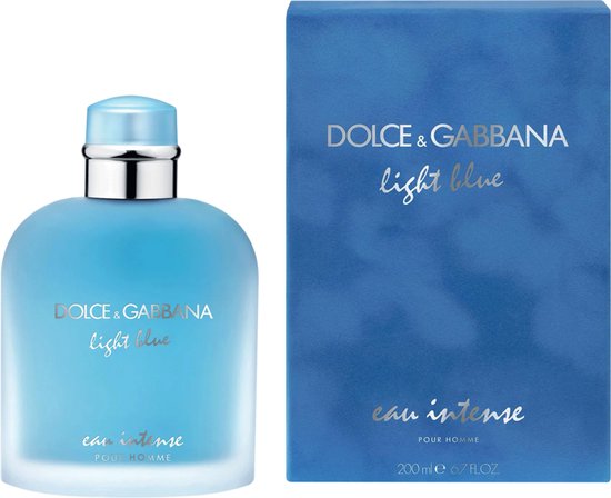 Dolce & Gabbana Light Blue Homme Eau de Parfum Intense 200ml