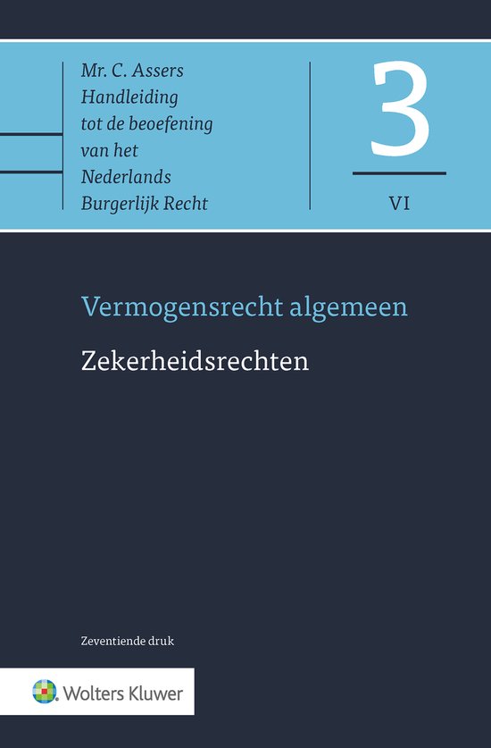 Asser 3-VI Zekerheidsrechten - cover
