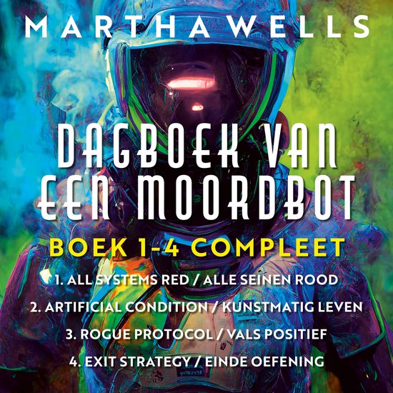 Dagboek van een Moordbot - boek 1-4 compleet - cover