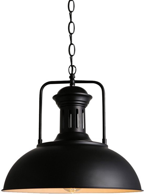 Hanglamp 2L armor 60 / Zwart bruin - Industrieel Wonen