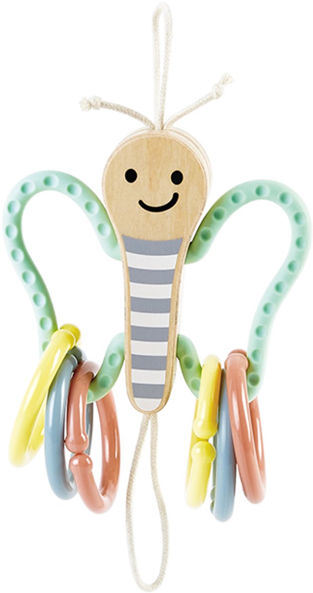 Schakelringen vlinder - Hape - vanaf 0 maanden