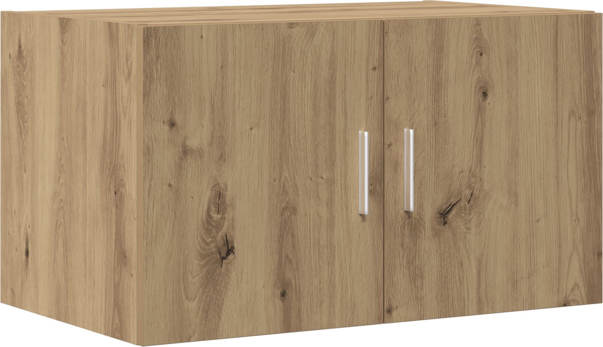 2 st Keukenkast | Wandkast | Muurkast | Opbergkast aan de muur Artisan Eiken 50 x 31 x