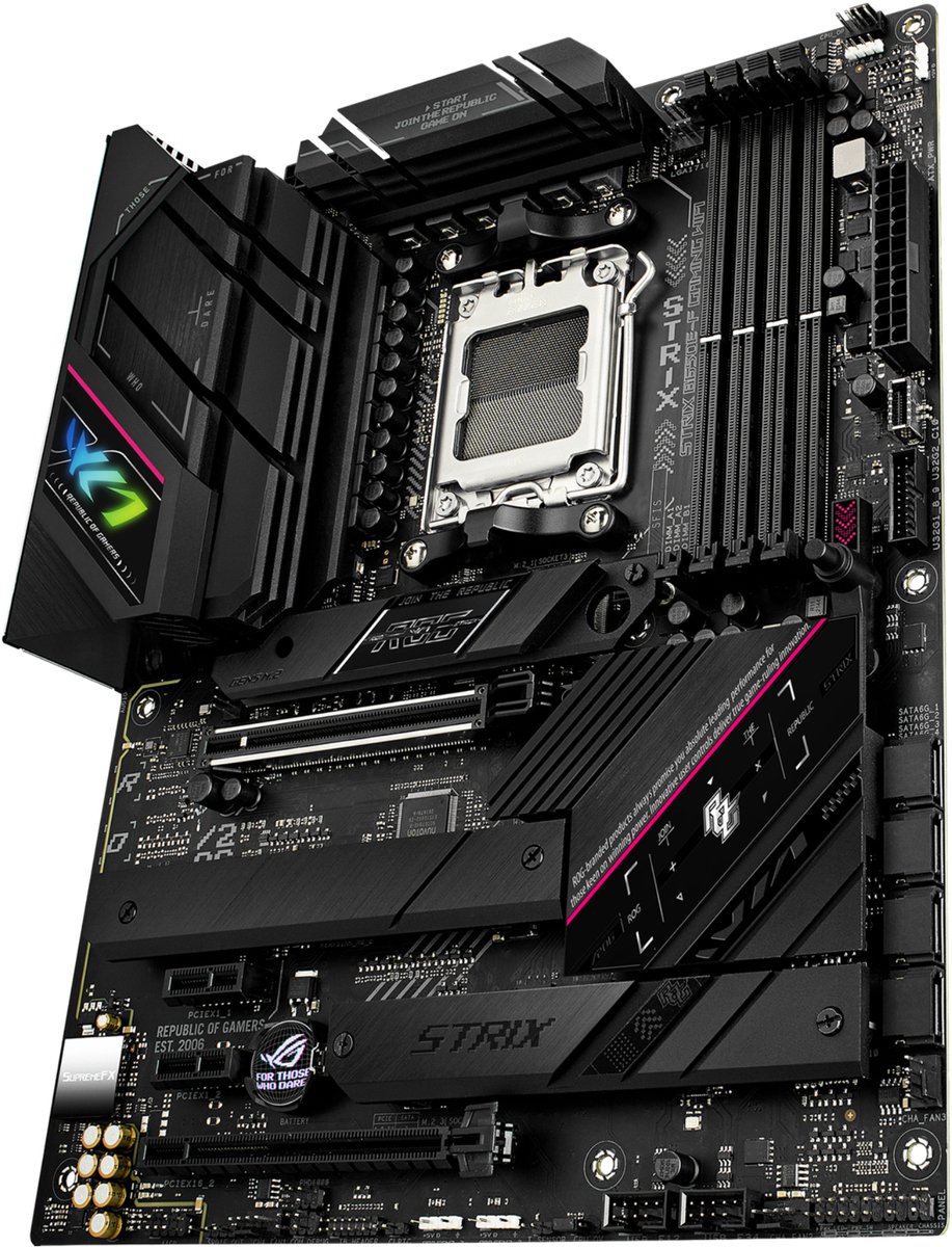 ASUS ROG STRIX B650E-F GAMING WIFI - Moederbord - ATX - Socket AM5 - AMD B650 - DDR5
