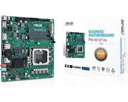 ASUS Pro H610T D4-CSM Intel H610 LGA 1700 Thin Mini ITX