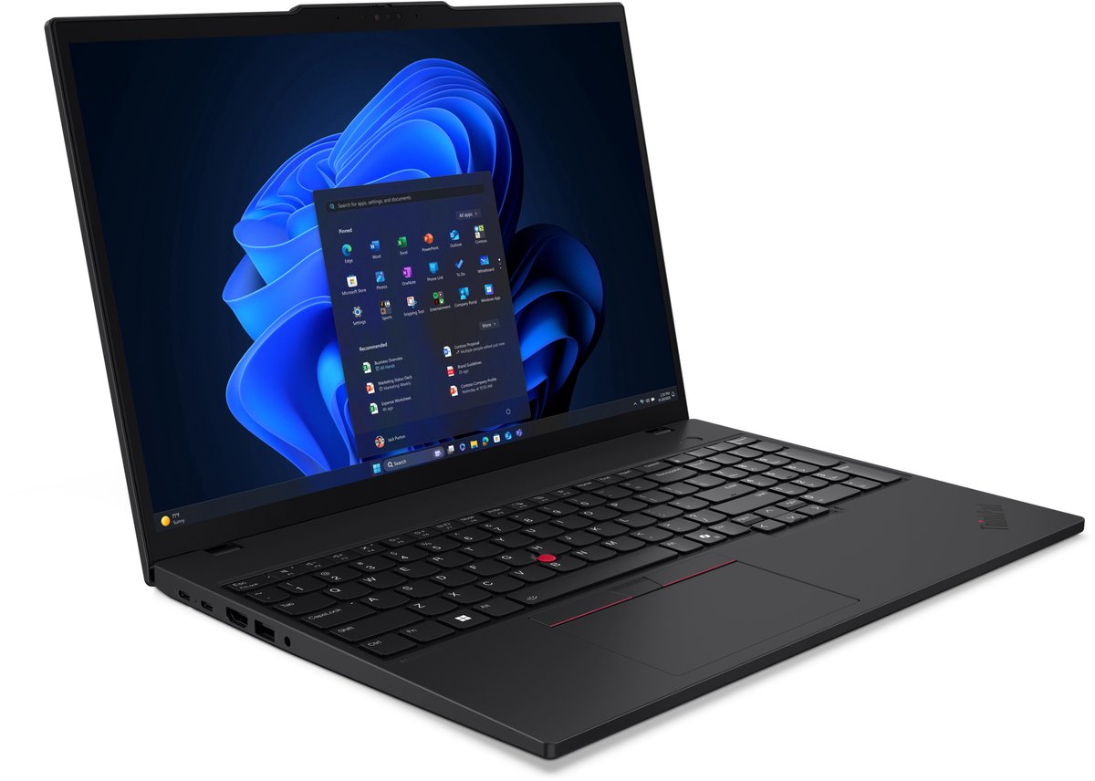 Lenovo ThinkPad T16 Gen 4 (Intel) - Zakelijke Laptop - 16 inch - Core Ultra 7 - 32GB/1000GB thumbnail 2
