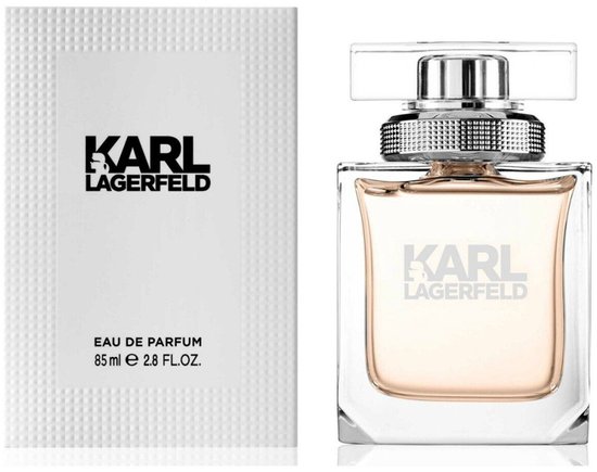 Karl Lagerfeld Eau de Parfum 85ml avec son emballage.