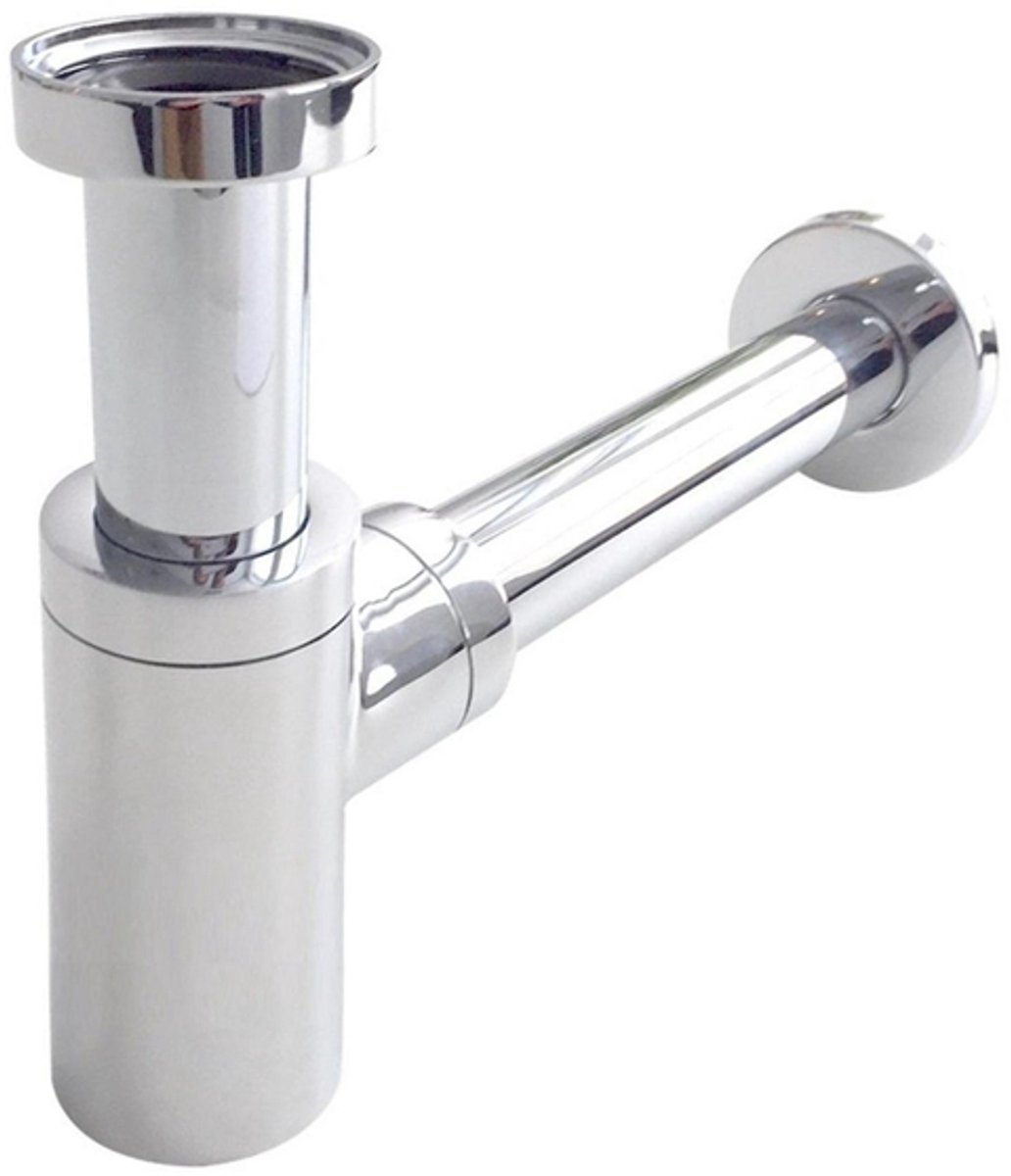 FugaFlow Efficiente Anta luxe sifon 11/4+muurbuis+rozet chroom -