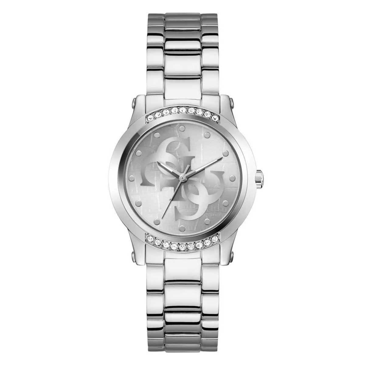 Guess Annette GW0861L1 Horloge - Staal - Zilverkleurig - Ø 36 mm