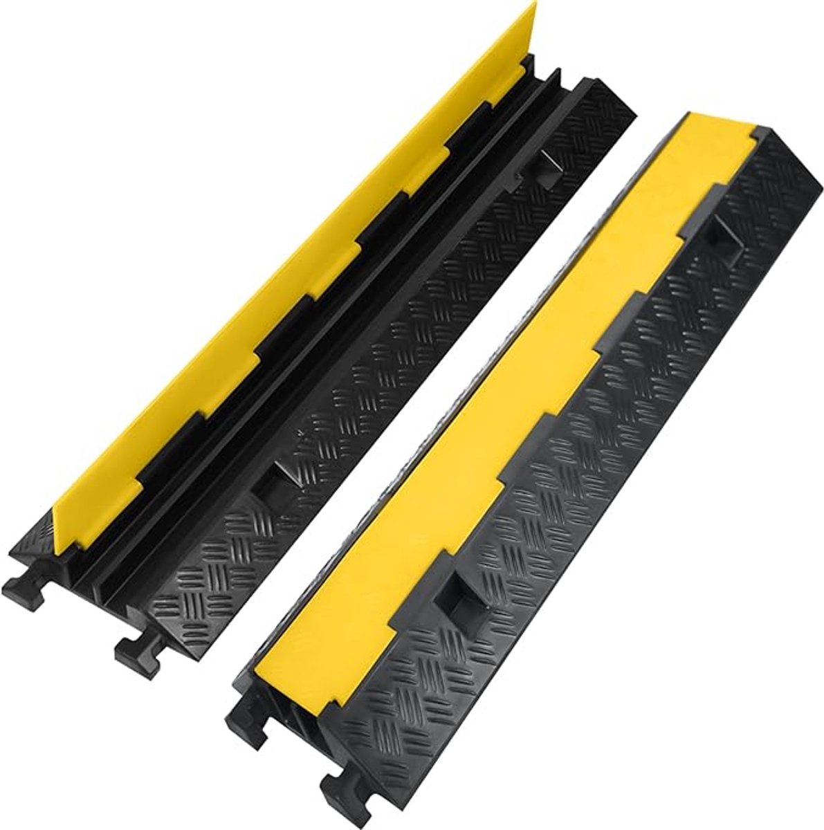 NAIZY Wielstopper 4 stuks Metalen Parkeerstopper Parkeerplaatsbegrenzing 60x13x9cm Parkeerplaatsmarkering met Uitzetbout Parkeerbeugel Zwart en Geel Parkeergrens Parkeerhulp voor Garage (Metalen Type NAIZY Wielstopper 4 stuks Metalen Parkeerstopper Parkeerplaatsbegrenzing 60x13x9cm Parkeerplaatsmarkering met Uitzetbout Parkeerbeugel Zwart en Geel Parkeergrens Parkeerhulp voor Garage (Metalen Type