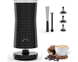 4 in 1 Elektrische Melkopschuimer - Heet & Koud Schuim, Melkwarmer, 400W, 240ml