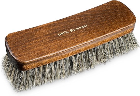 XXL Glansborstel voor Schoenen - Paardenhaar - Schoenonderhoud - Grijs XXL Glansborstel voor Schoenen - Paardenhaar - Schoenonderhoud - Grijs