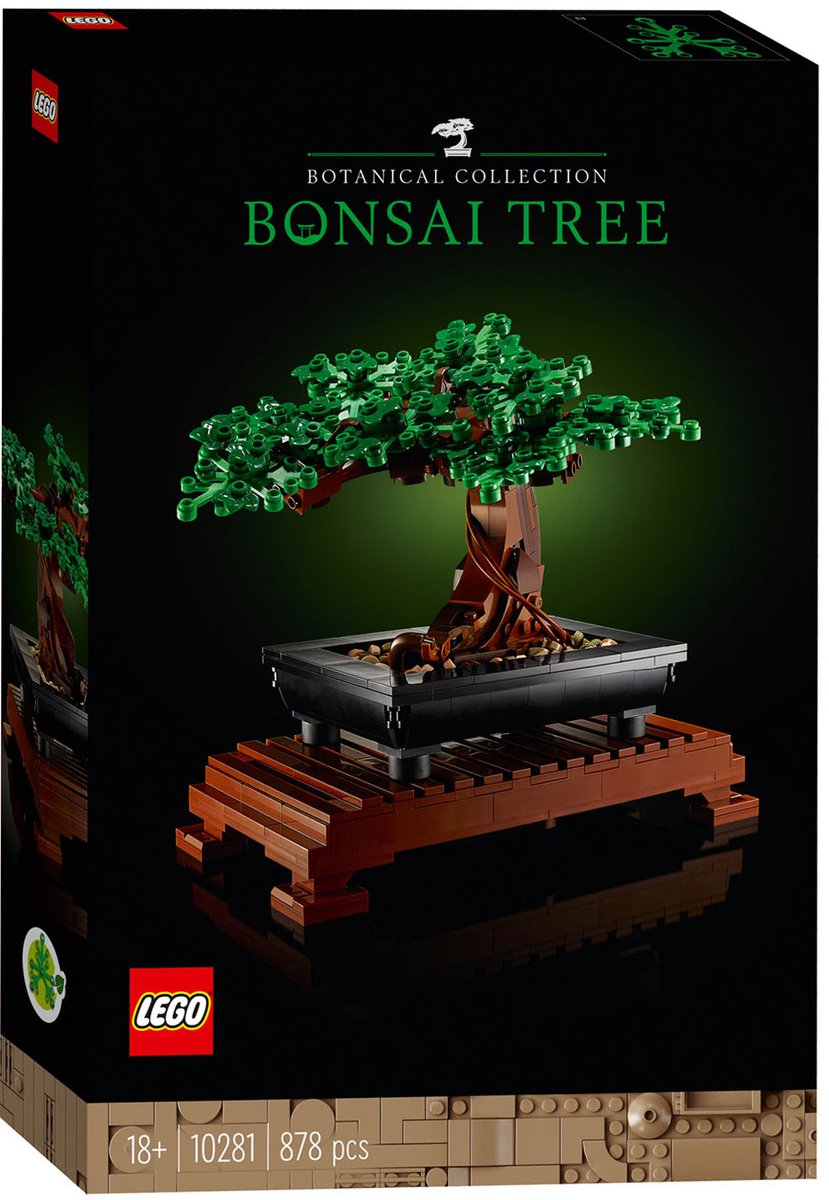 LEGO Botanicals Bonsaiboompje Bouwpakket - 10281 – foto 2