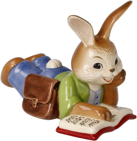 Goebel - Pasen | Statue décorative Haas Tu es grand | Poterie - 12cm - Lapin de Pâques