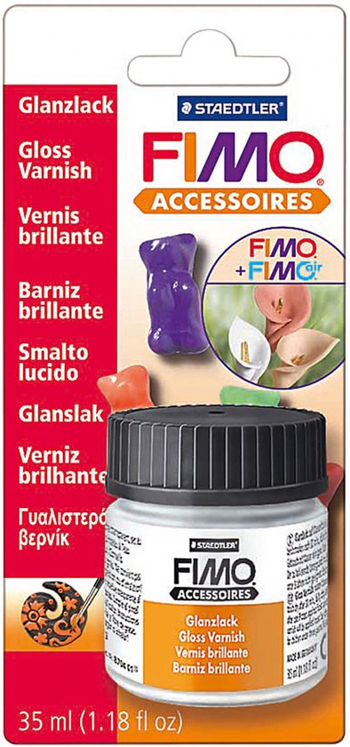 Fimo glanslak 35 ml op waterbasis - blister