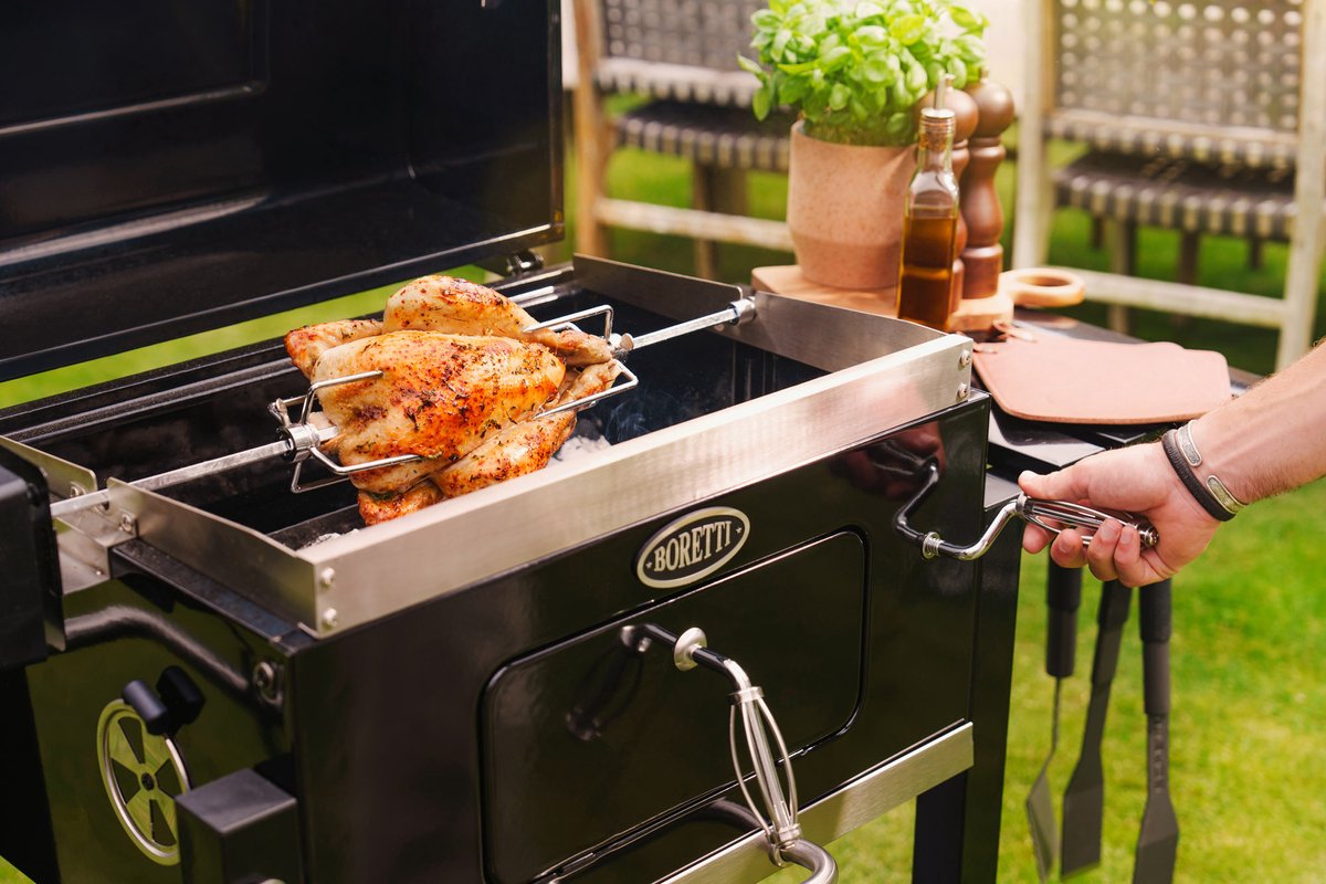 Boretti - Carbone 2.0 Houtskool barbecue - Grilloppervlak 57x42 thumbnail 2