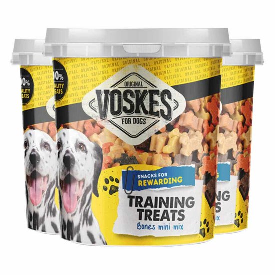 Voskes Training Mini Mix Pot - 3 x 500 gr - Voordeelverpakking